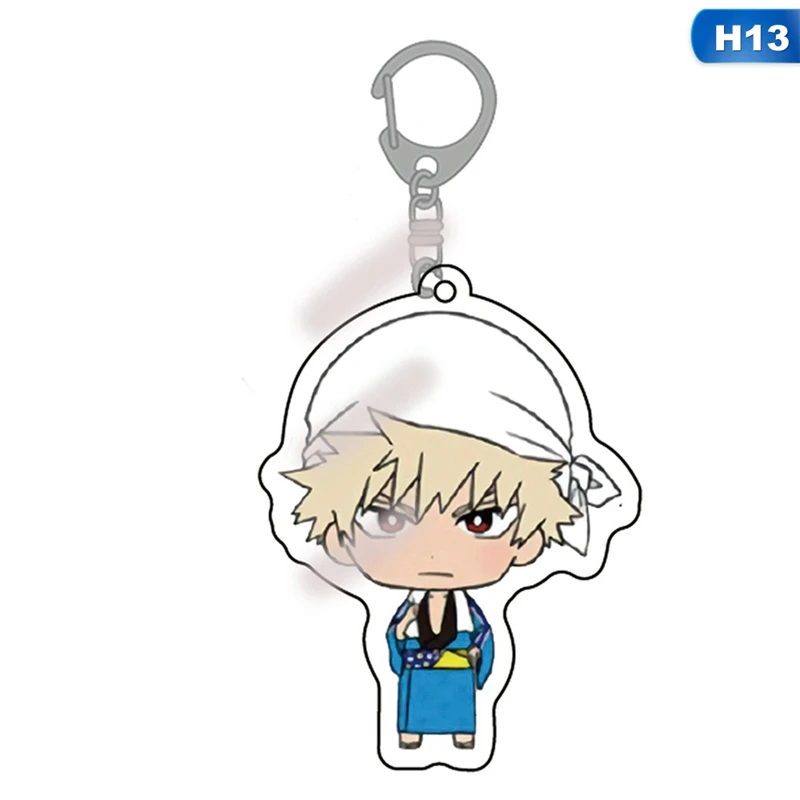 

Anime My Hero Academia Keychain Midoriya Izuku Bakugou Katsuki Todoroki Shoto Cute Fun Cartoon Acrylic Key Chain Pendant Jewelry