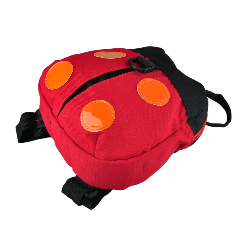 ladybug Детский рюкзак-переноска с защитой от потери, многофункциональные прогулочные ремни для малышей, Детская милая сумка с рисунком - Цвет: ladybug