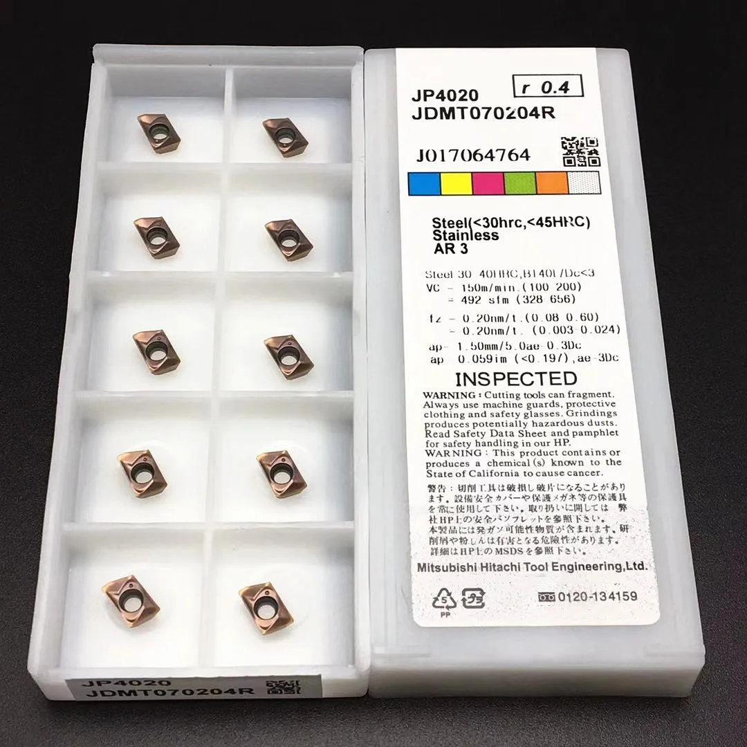 

JDMT070204 JP4020 JDMT070208 JP4020 Stainless steel and steel special carbide blade CNC blade JDMT070208R