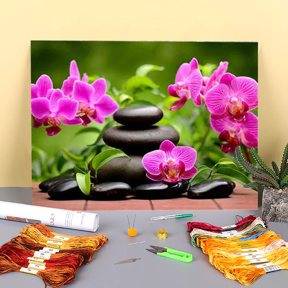 

Набор для вышивки «сделай сам» региона дзен 11CT, Набор для вышивки крестиком, DMC нитки, живопись, рукоделие, вязание, хобби, подарок, оптовая пр...