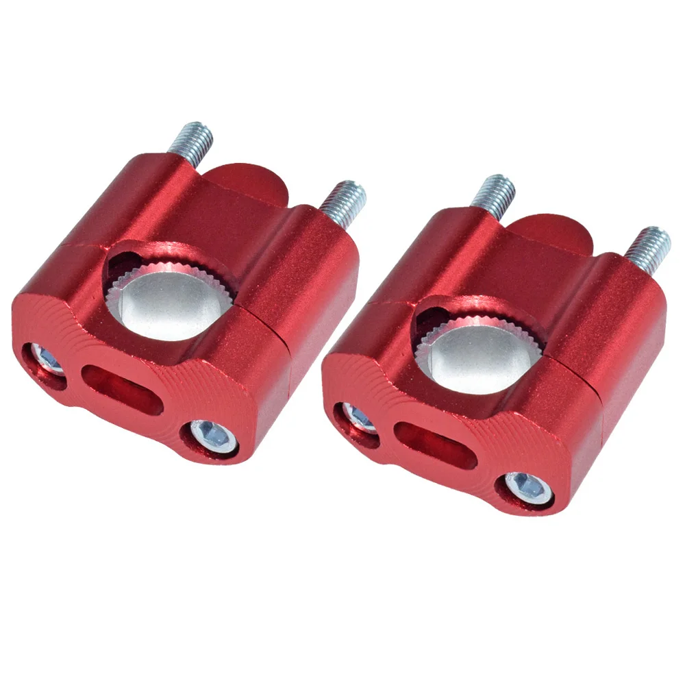Универсальные алюминиевые зажимы для руля мотоцикла CNC 22мм 28мм с регулировкой высоты для крепления Pit Dirt Motorbike на стенд.
