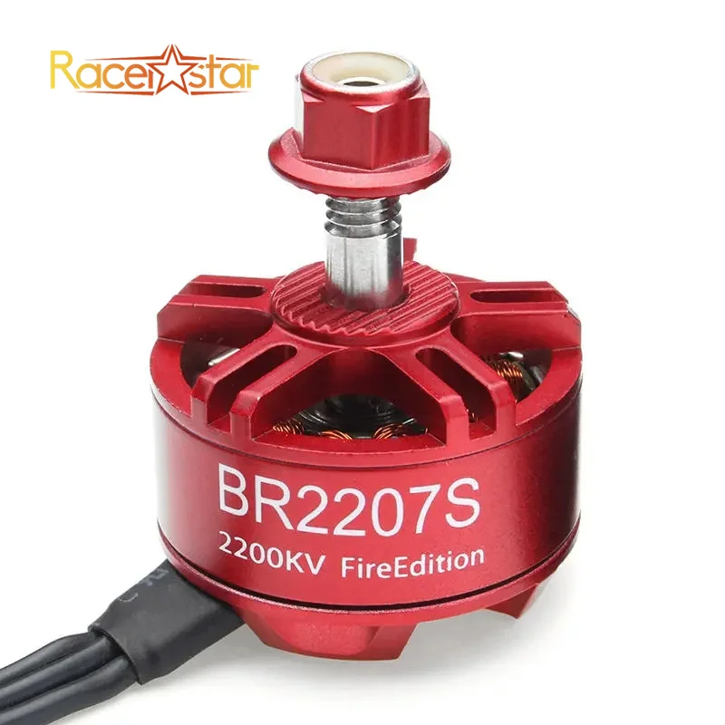 

Racerstar 2207 BR2207S Fire Edition 1600KV 2200KV 2500KV 3-6S Brushless Motor For FPV Racing Drone Quadcopter RC Parts DIY Accs