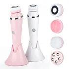 4 в 1, электрическая Водонепроницаемая щетка для лица