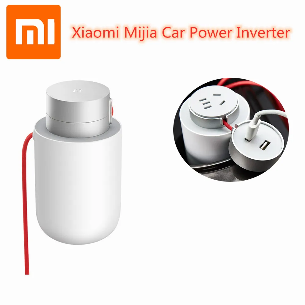 Оригинальный Xiaomi Mijia 100 Вт портативный автомобильный инвертор преобразователь
