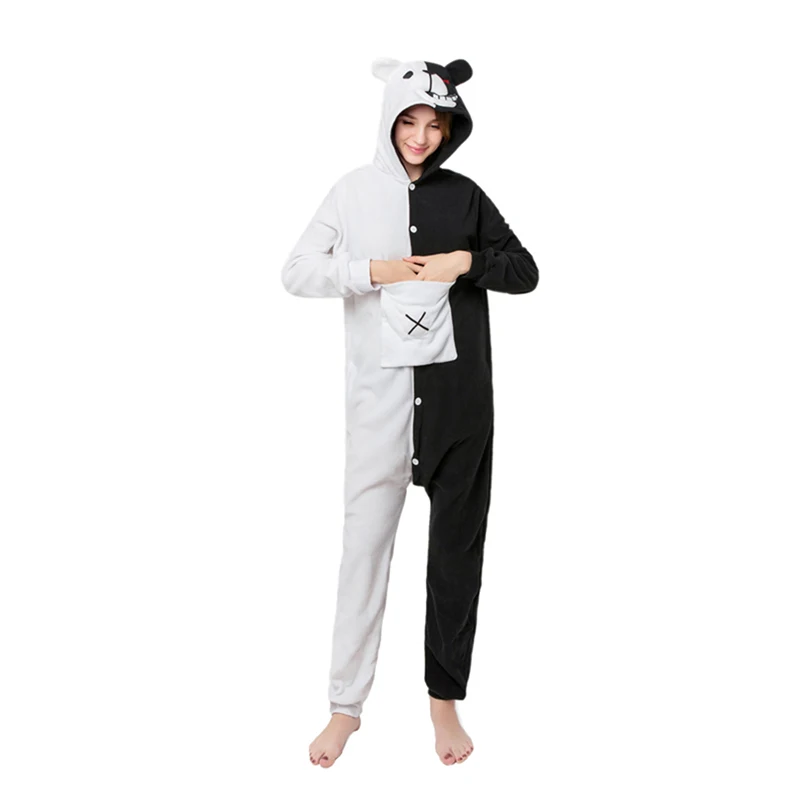 Kigurumi взрослых аниме покемон косплей костюм черный ребенок Пикачу Onesie унисекс