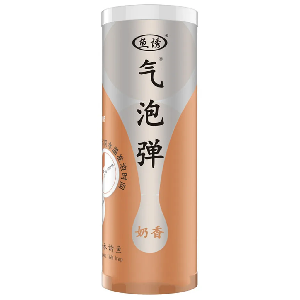 1 флакон с пузырьковым шариком Тонущая приманка для рыбы Ароматизированная