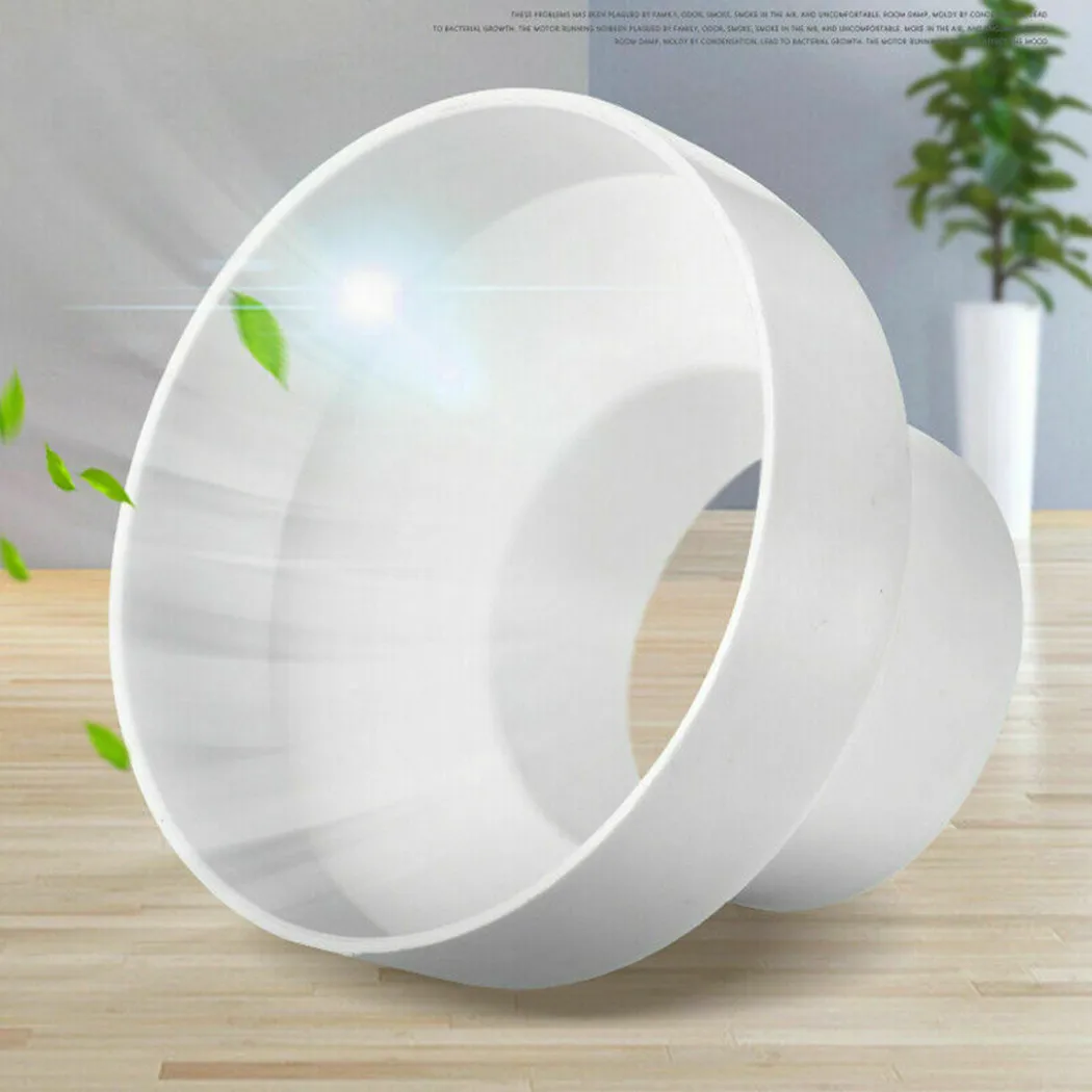 

Ventilation Pipe Reducer Adapter Pipe Fittings 100to75 /125to110 / 150to110 ABS Plastic Pipe Reducer Adapter