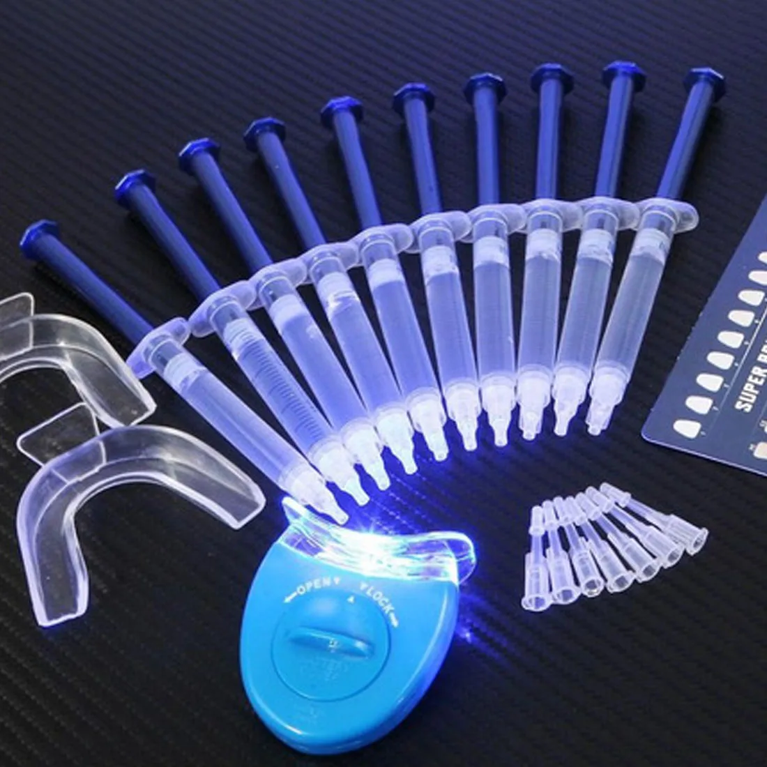 

Dentist Teeth Whitening Kit Dental Peroxide Dental Bleaching Teeth Whitening Strips Gel Tooth Stains Remove Fresh Breath Oral