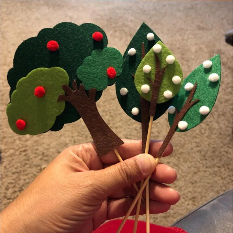 Украшение для вечевечерние в лесу животные торты Фотофон лиса Рождественская