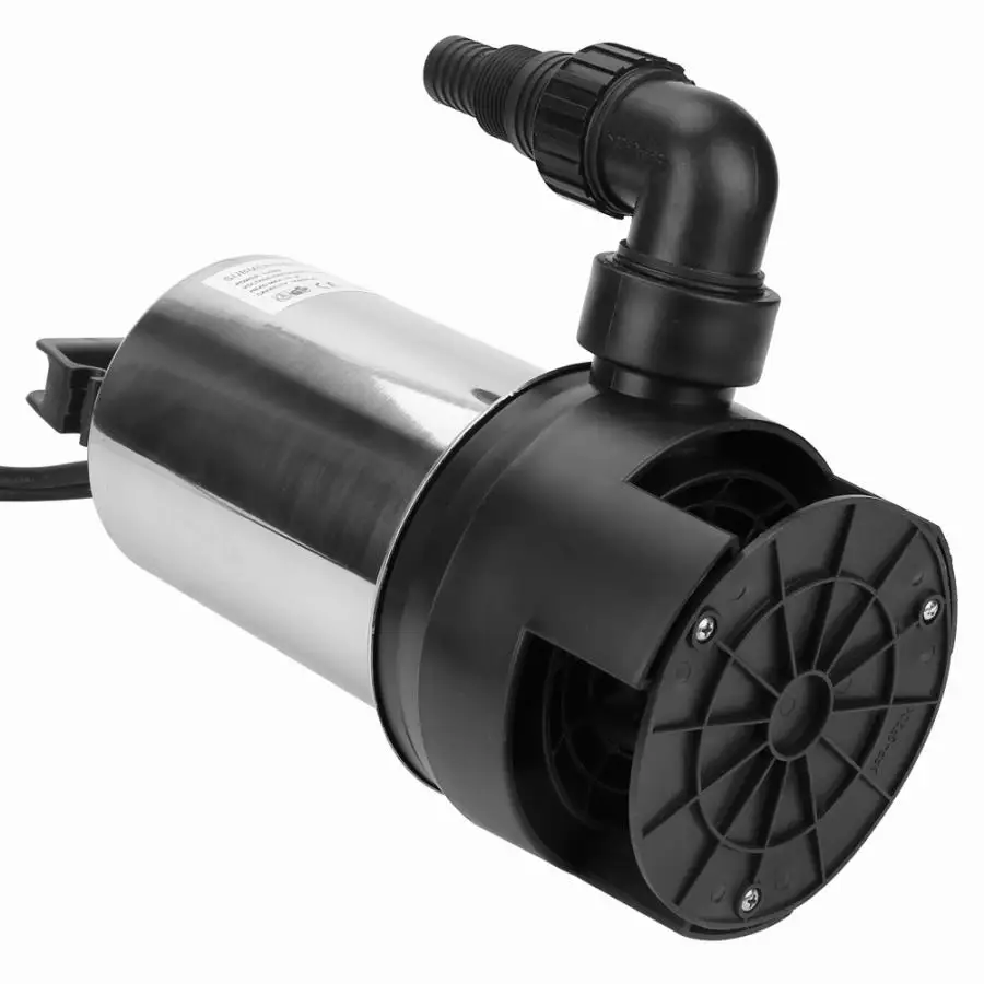 

1100W Stainless Steel Submersible Pump Clean/Dirty Water Pump EU Plug 220V Impeller Pump