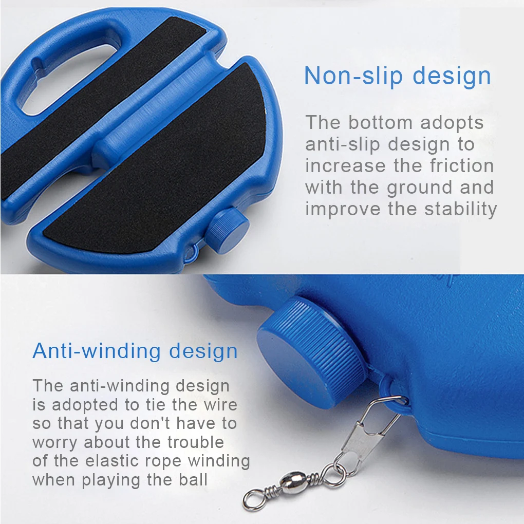 

Heavy Duty Tennis Training Tools Dropshipping Tennis Trainer Self-study Rebound Ball With Trainer Baseboard Sparring Device