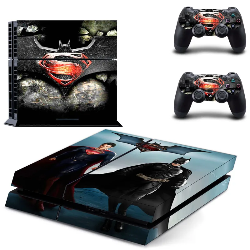Наклейка s Batman v Superman наклейка для PS4 PS 4 игровая станция Pegatinas консоли playstation и 2