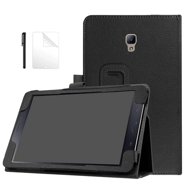 Чехол с текстурой Личи Чехол-книжка из искусственной кожи чехол для Samsung Galaxy Tab A2 8