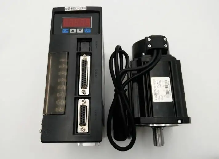 

90ST-M02430 220V 2.4Nm 220v 3000 tr/min NEMA34 750w AC Servo motor driver set
