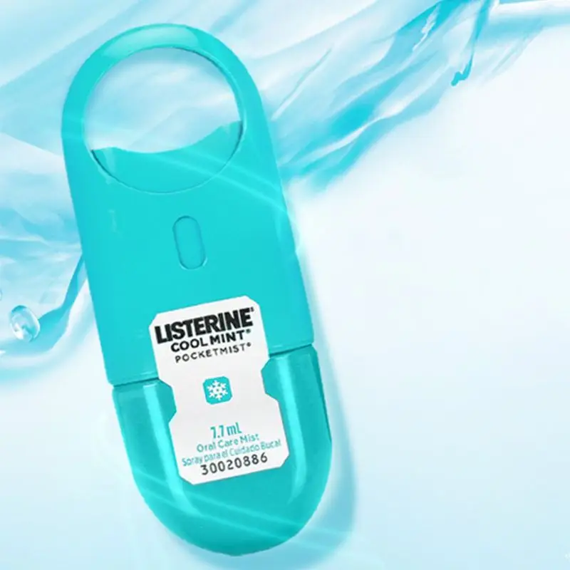 7 мл карманный мини Прохладный Мятный полости рта Брызга тумана рот натуральный