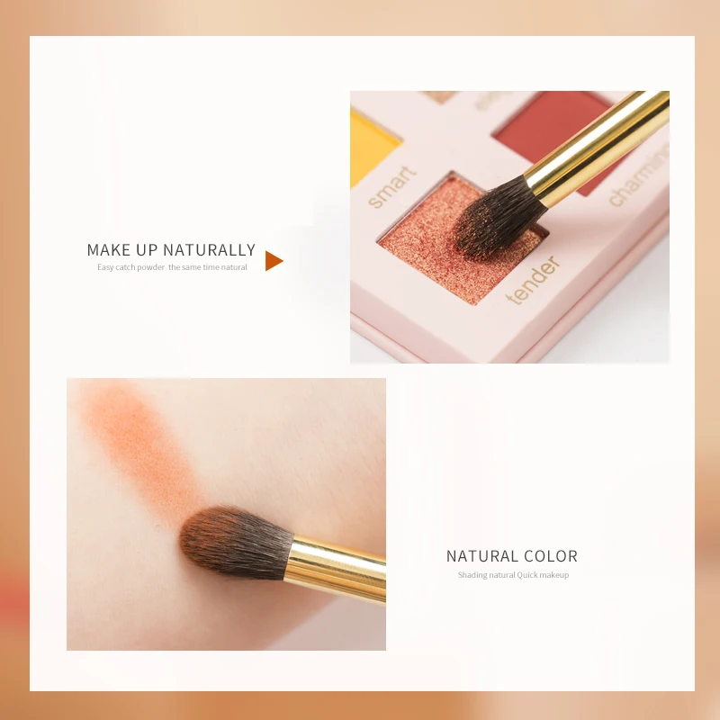 

cici makeup brushes maquillaje High quality grey squirrel hair blush brush eyeshadow brush profesional