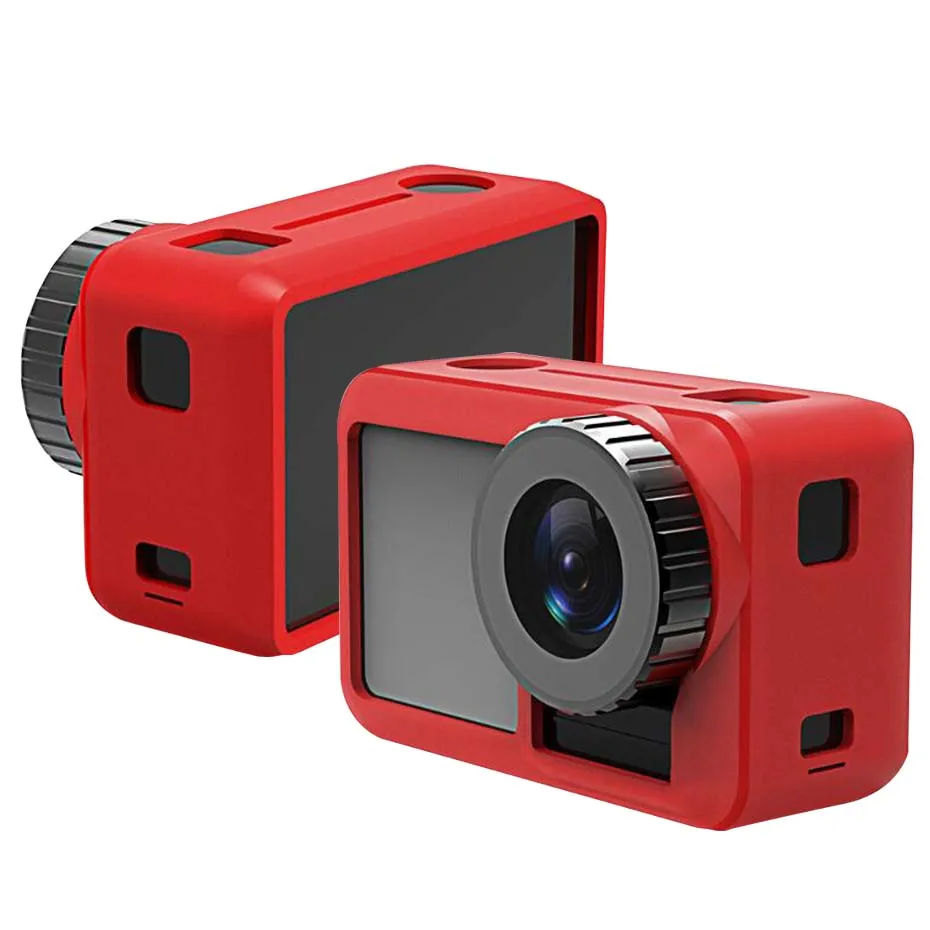 Силиконовый чехол для OSMO Action защитный мягкий аксессуаров экшн камеры DJI Osmo s