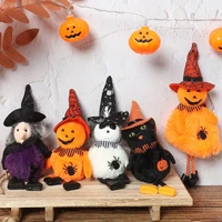 halloween pendant doll ghost festival halloween decorations pumpkin witch broom haunted house props halloween party decoration