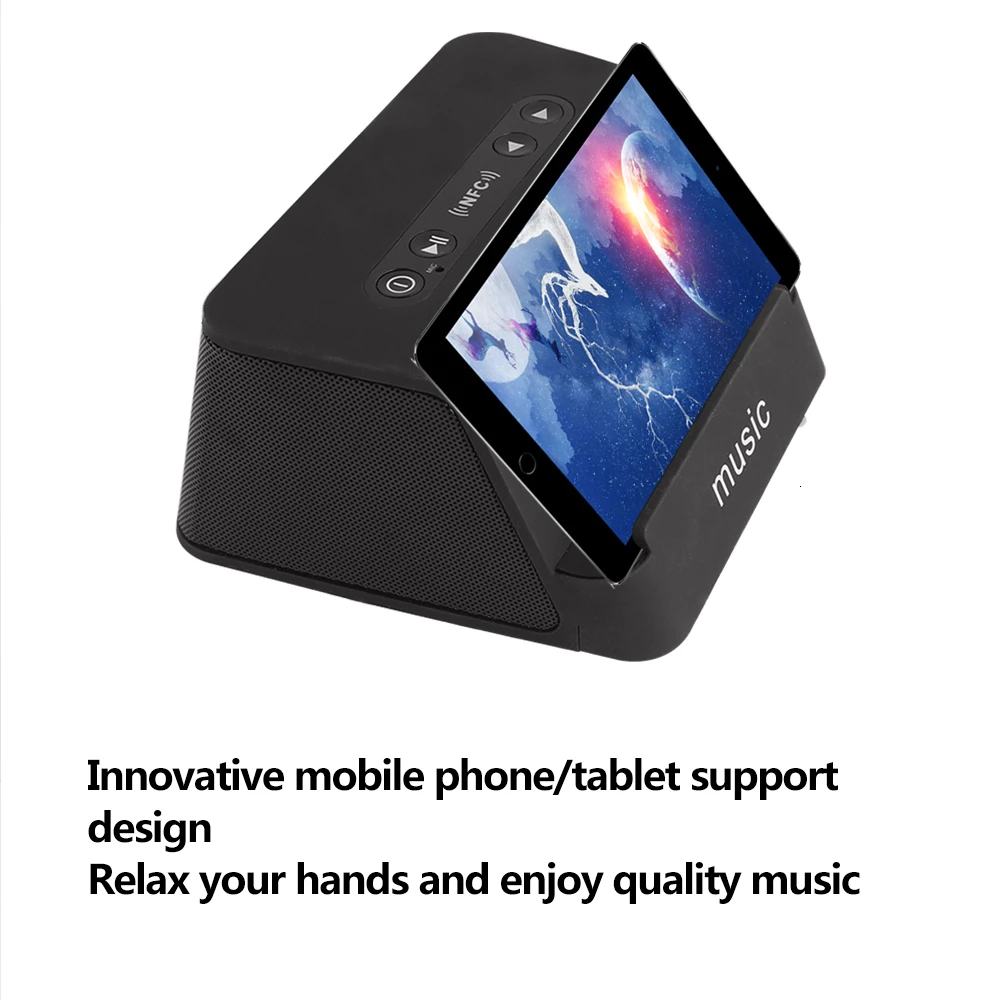 Bluetooth портативный мини индукционный динамик беспроводной музыкальный s BT NFC