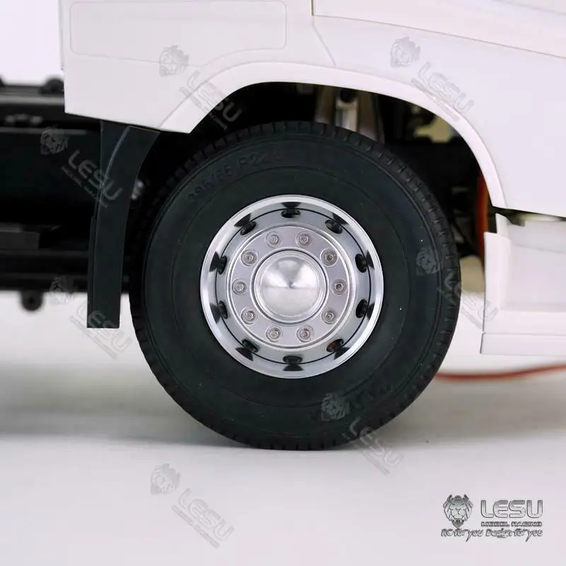 LESU передний ступичный узел металлические TAMIYA 1/14 RC VOLVO FH12 FH16 седельный тягач