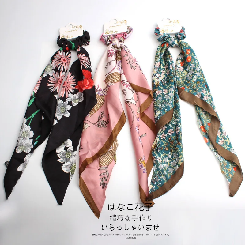 Женская повязка на голову для девушек популярный шарф тропический дорожный