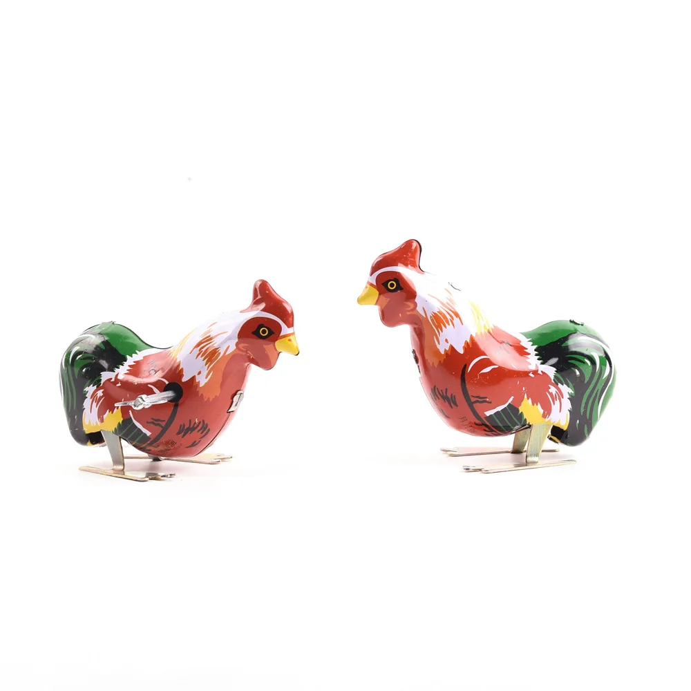 Классическая Детская игрушка Оловянная заводная прыгающая железная Лягушка