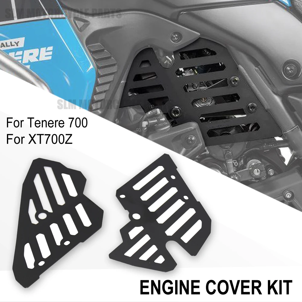 

Новинка для YAMAHA TENERE 700 Tenere 700 T7 Tenere700 XTZ700 XT700Z ралли набор крышек двигателя дроссельная камера защитная крышка 2019-2021