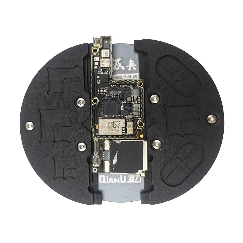 

Qianli iPinch IC ChipTemperature Holder Turnable Glue Resistant Mainboar Removal Double Axis Too Motherboard Fixture Universal