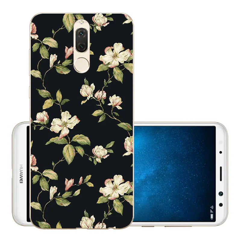CROWNPRO Мягкий ТПУ для 5," huawei mate 10 Lite чехол-накладка для задней панели телефона Nova 2i/Maimang 6/mate 10 Lite чехол s - Цвет: WMH