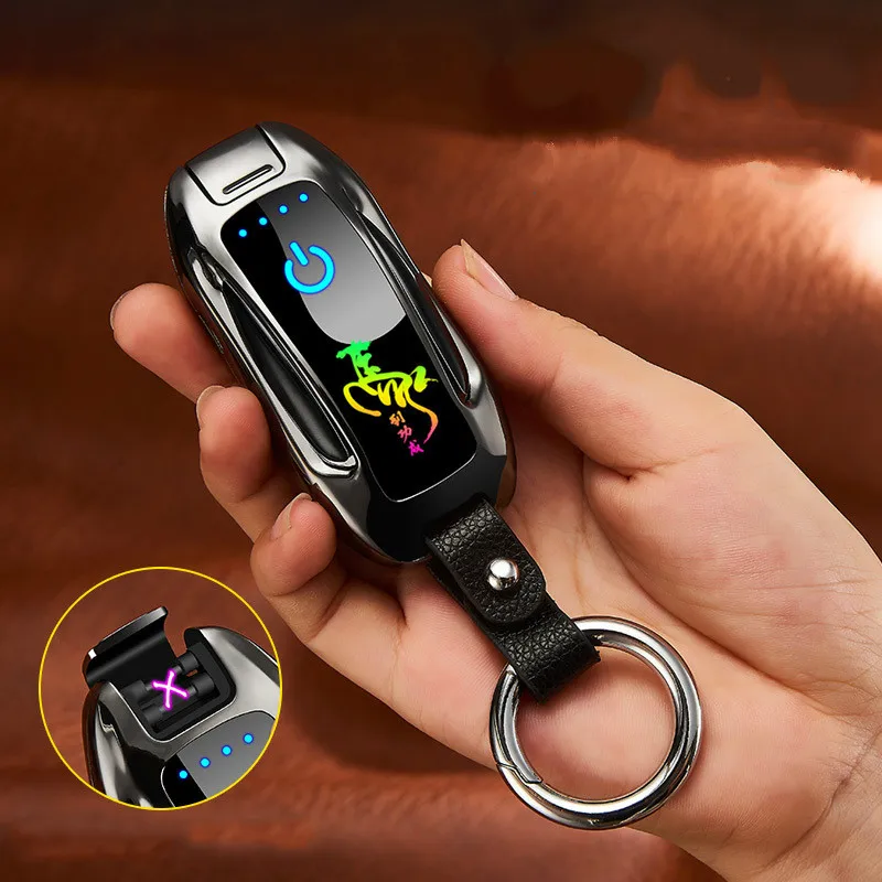 2020 новых ключей для автомобиля Модель прикуривателя светодиодный сенсорный