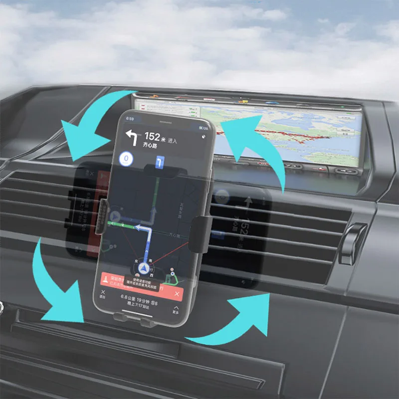 Автомобильное беспроводное зарядное устройство с автоматическим зажимом 20 Вт