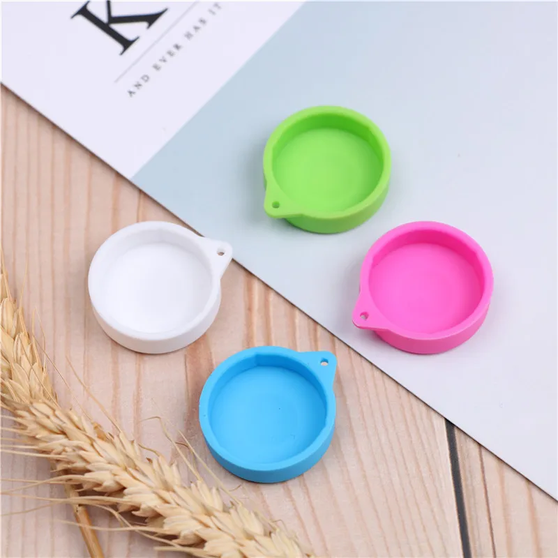 4 шт. 2 5 см крышка объектива Аксессуары Силиконовая Защитная Крышка для Gopro Hero 3 +