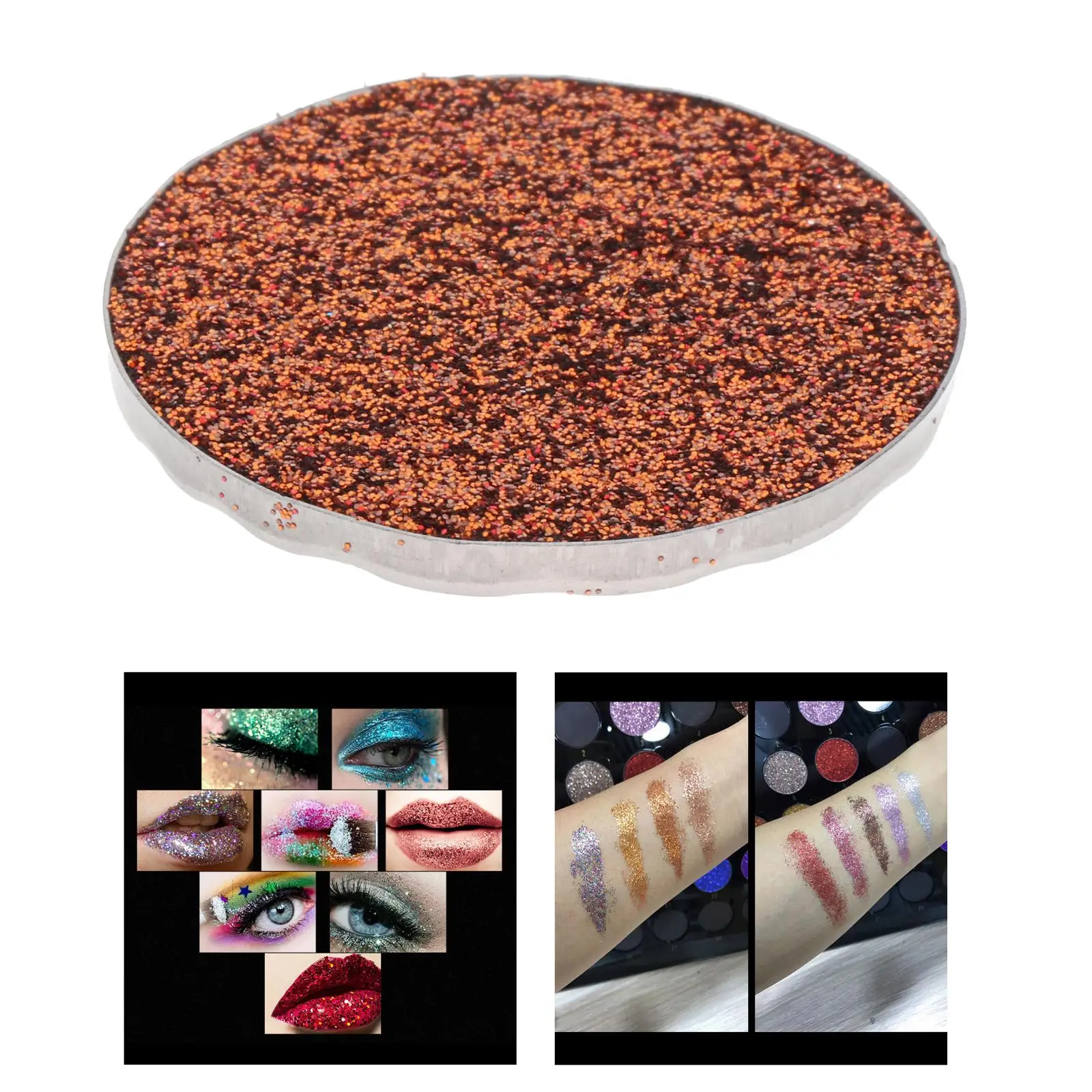 

Ultra Shimmer Highly Pigmented Glitter Eyeshadow Cosmetic for Eye Hair Dance
