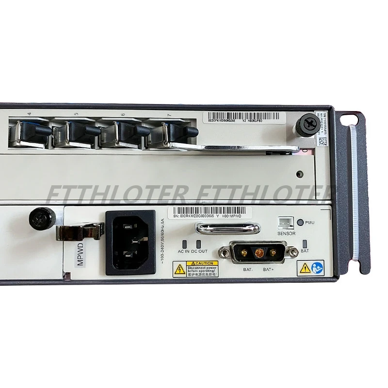 Плата питания переменного тока Hua Wei MA5608t Gpon Olt 1 * MPWD плата управления MCUD 1G с 8
