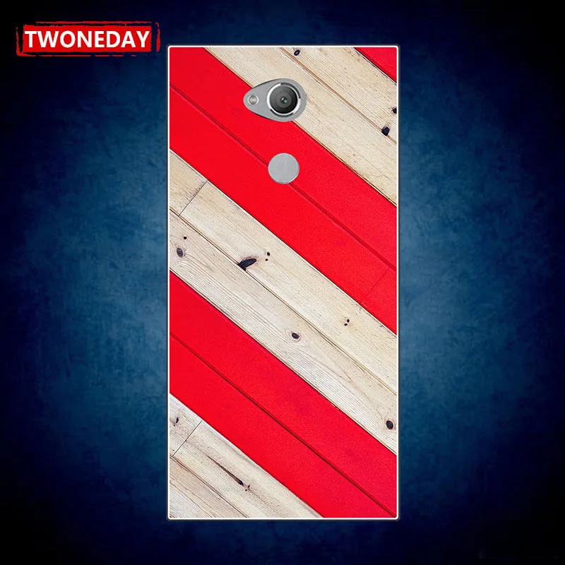 Fashion stripe Phone Case Cover for Sony Xperia L3 XA2 XA1 10 XA3 Ultra Plus Soft cover |