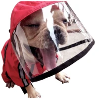 dog raincoat pet waterproof breathable rain puppy hoodies jacket coat for small medium large frech bulldog chihuahua dogs