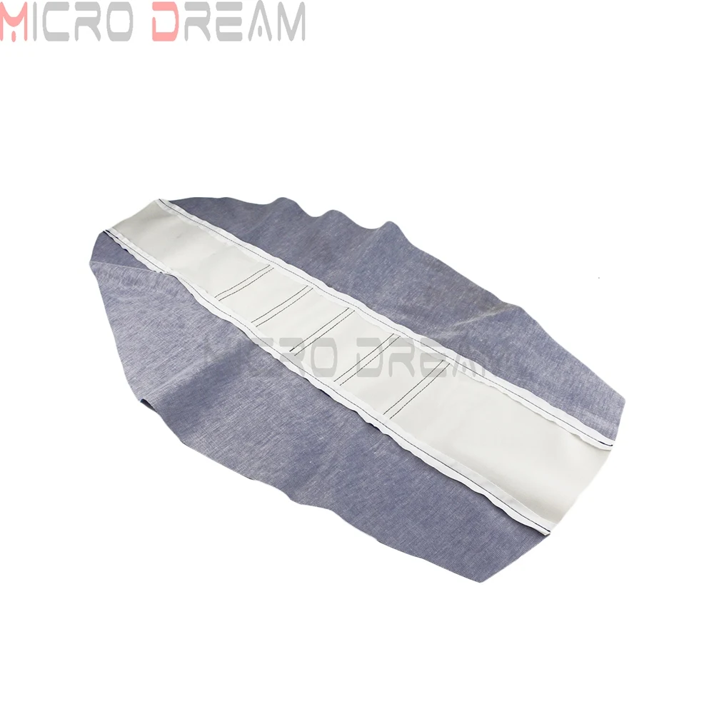 Синие белые черные эндуро ребристый захват растягивающая накидка на сиденье для