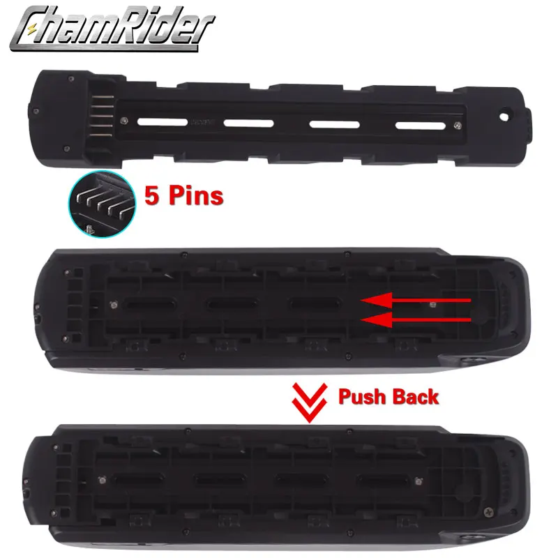Оригинальный 48 в 52 В Аккумулятор для электровелосипеда 36 20 Ач 30 А 40 BMS 18650 ячейка 350