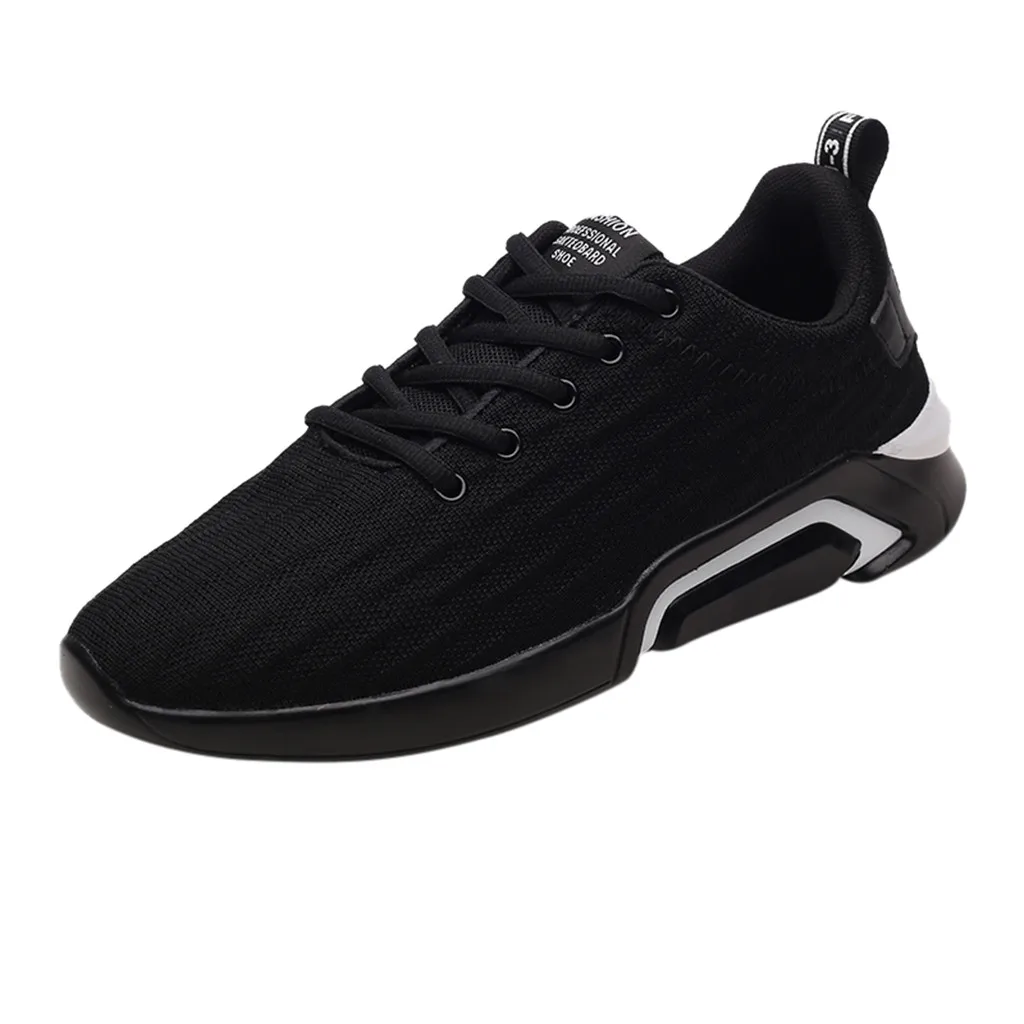 SAGACE/Новинка Мужская обувь из сетчатого материала на платформе удобная