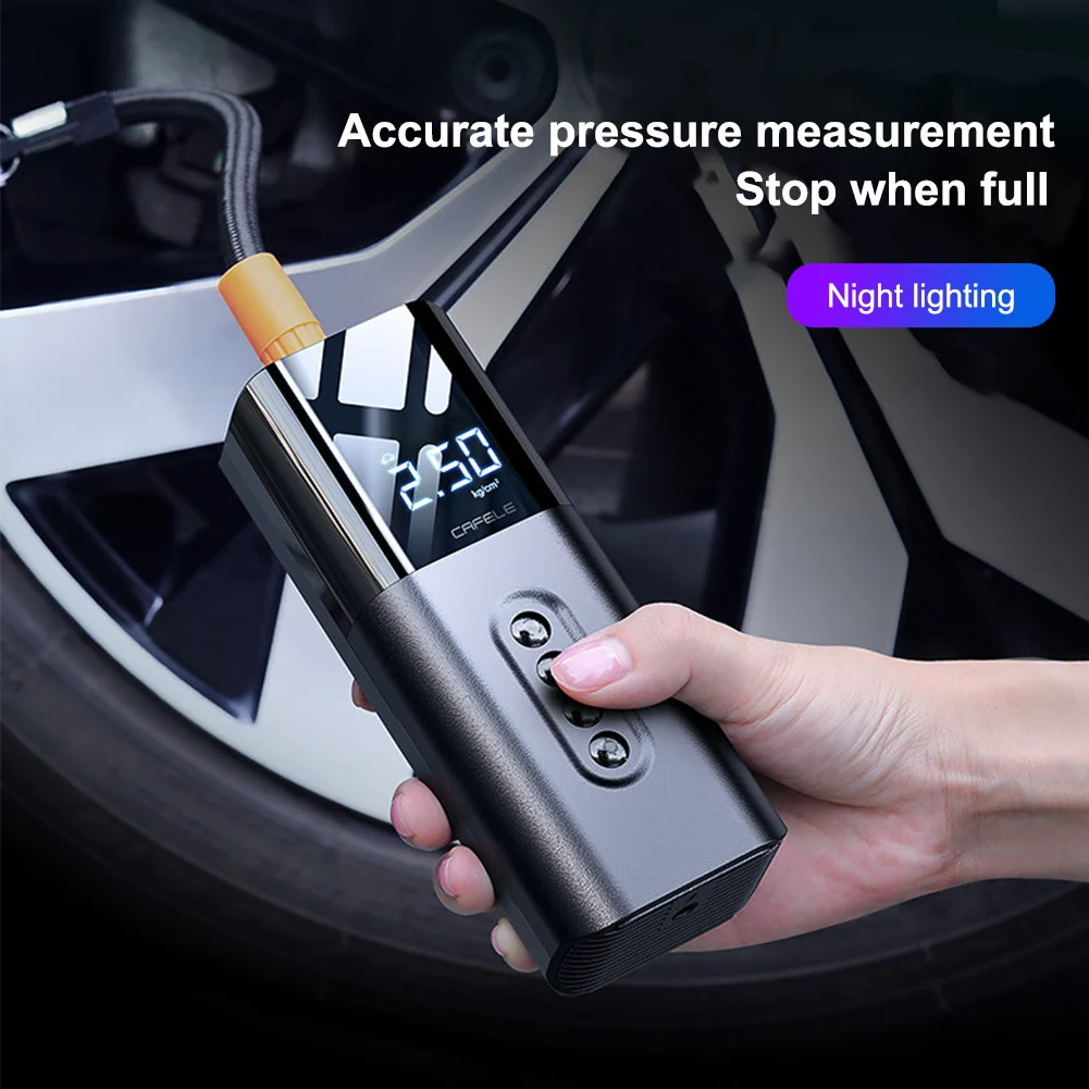 

Electric Car Air Compressor Car Air Pump Digital Pressure Gauge Mini Tire Inflator Auto Tyre Pump High Pressure Tire Inflator