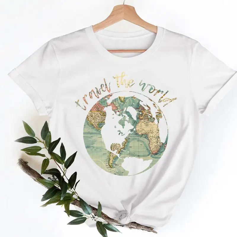 Футболка женская с принтом слона милая Повседневная модная рубашка коротким