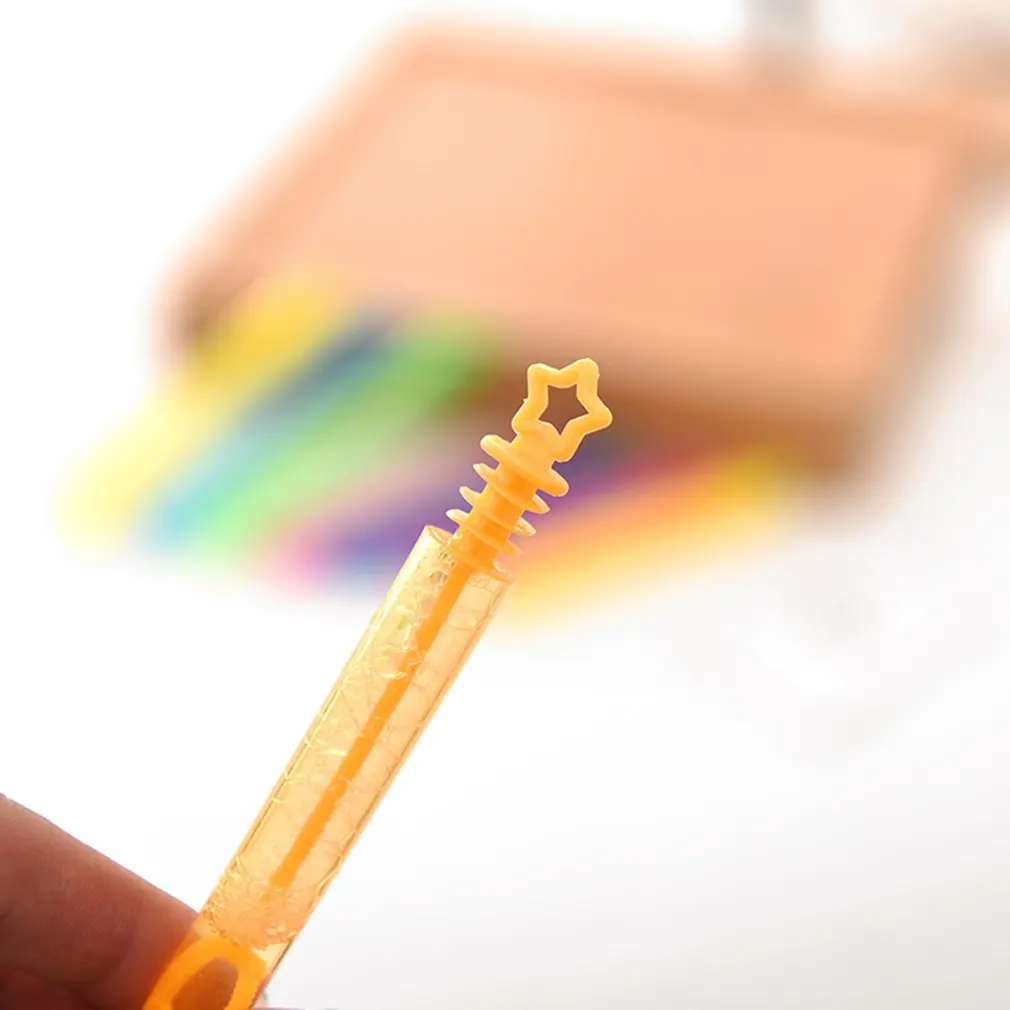 Горячая красочная детская Волшебная пузырчатая палочка воздуходувка летние