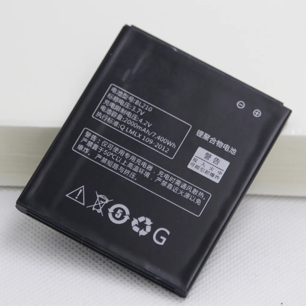 Аккумулятор ISUNOO BL 210 BL210 для Lenovo A536 A606 S820 S820E A750E A770E A658T S650 A656 A766|Аккумуляторы