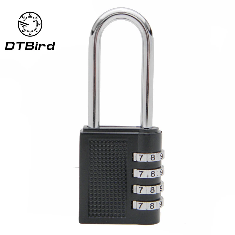 Современный простой цифровой сплав цинка большой 4 битный код расширенный замок