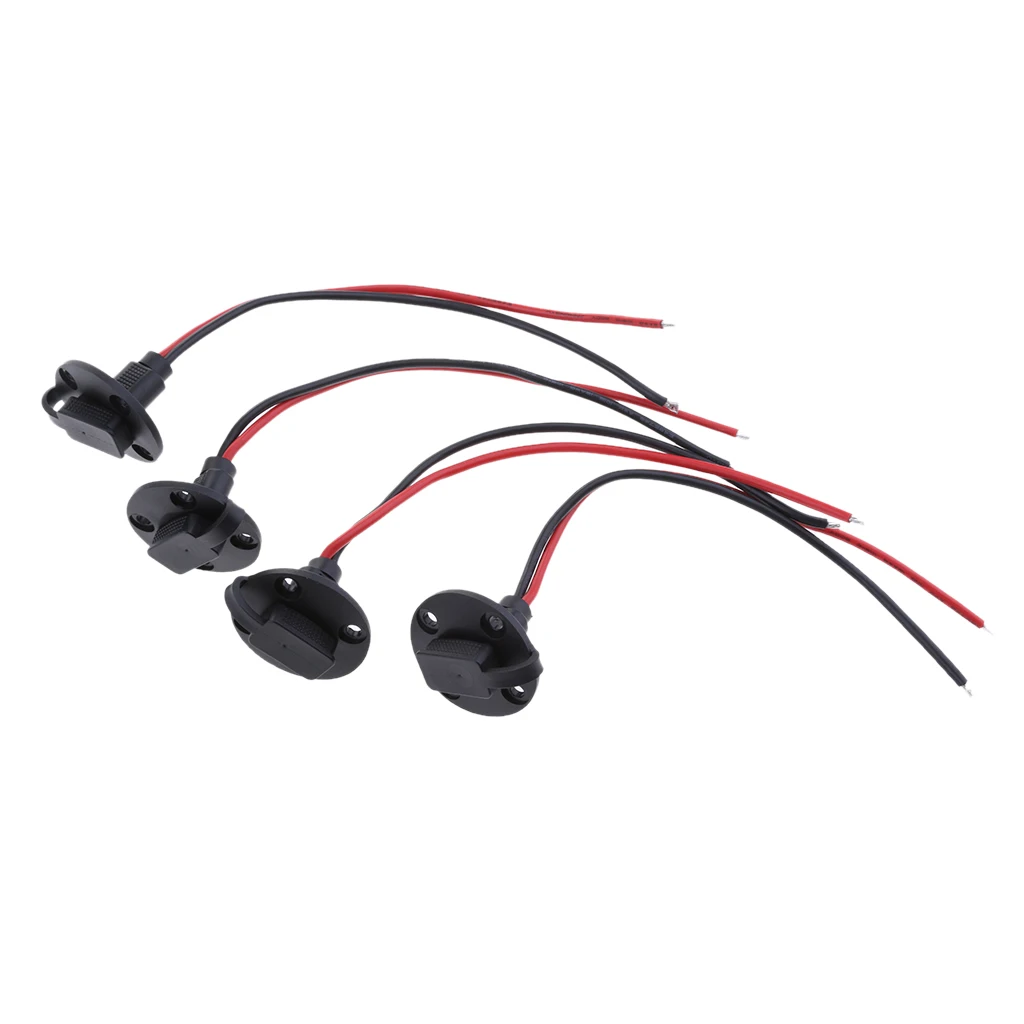 

4pcs 15cm Cable 16AWG DC Power Automotive SAE Connector Adapter