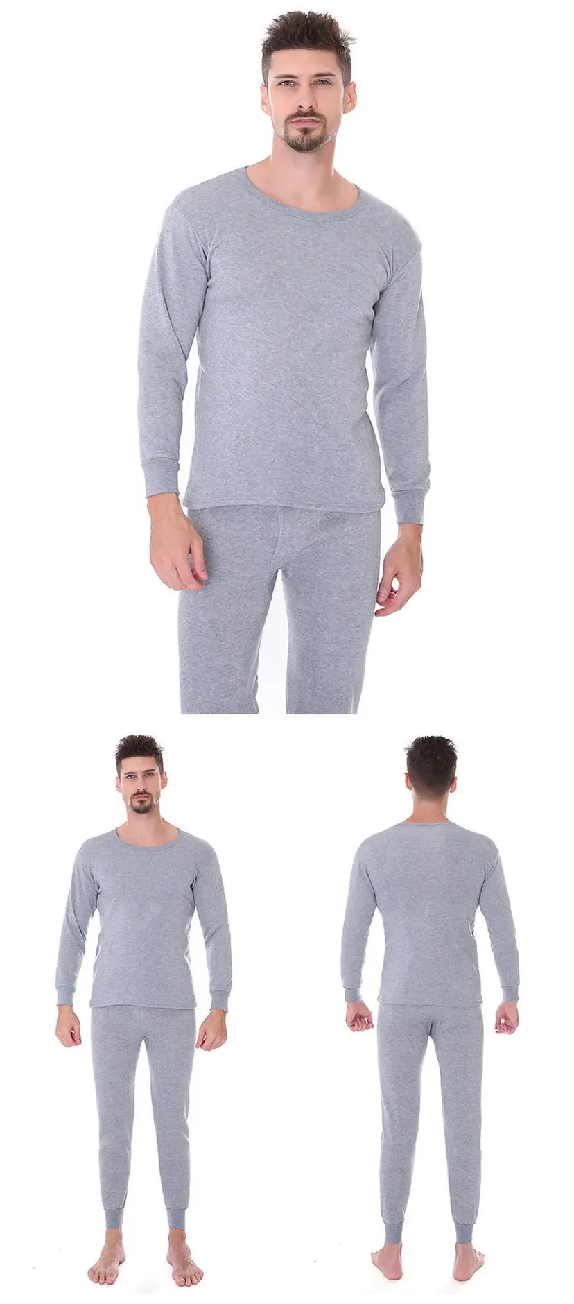 Мужское термобелье с нагревом в три секунды бархатный костюм подкладкой зимний