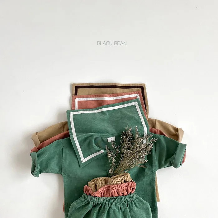 Комбинезон детский хлопковый с матросским воротником и шортами Осень-зима 2020 |