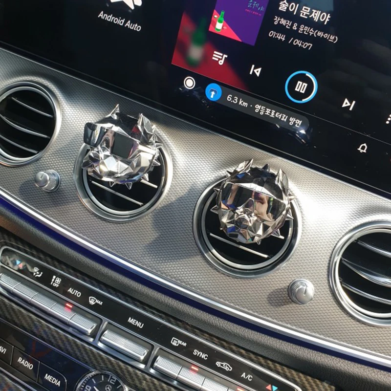 Освежитель воздуха в машину Bulldog ароматизатор виде бульдога Автомобильные Духи