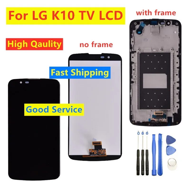 5 3 &quotЖК-дисплей для LG K10 TV K430 K410 LCD k10 ЖК-дисплей дигитайзер сенсорный экран панель