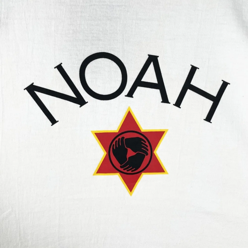 

NOAH 21ss TEE NOAH Six-pointed Star Men and Women Couple Short-sleeved T-shirt
